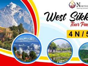 West Sikkim Tour Plan - Best for 4 Nights 5 Days	